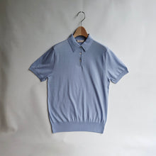 画像をギャラリービューアに読み込む, 18Gニットポロシャツ 奥出雲コットン100% / Knitted Polo oku-Idzumo Cotton 100%(unisex)
