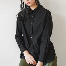 画像をギャラリービューアに読み込む, コットンローンシャツ レギュラーカラー (ウィメンズ) / Cotton Lawn Shirts Point collar Cotton 100%