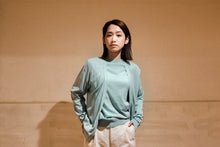 画像をギャラリービューアに読み込む, ハイゲージニット カーディガン 国産コットン100% / Fine Gauge Cardigan long-staple Japan Cotton 100%