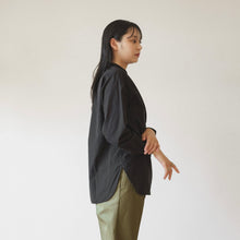 画像をギャラリービューアに読み込む, コットンローンシャツ レギュラーカラー (ウィメンズ)　 / Cotton Lawn Shirts Point collar  Cotton 100%
